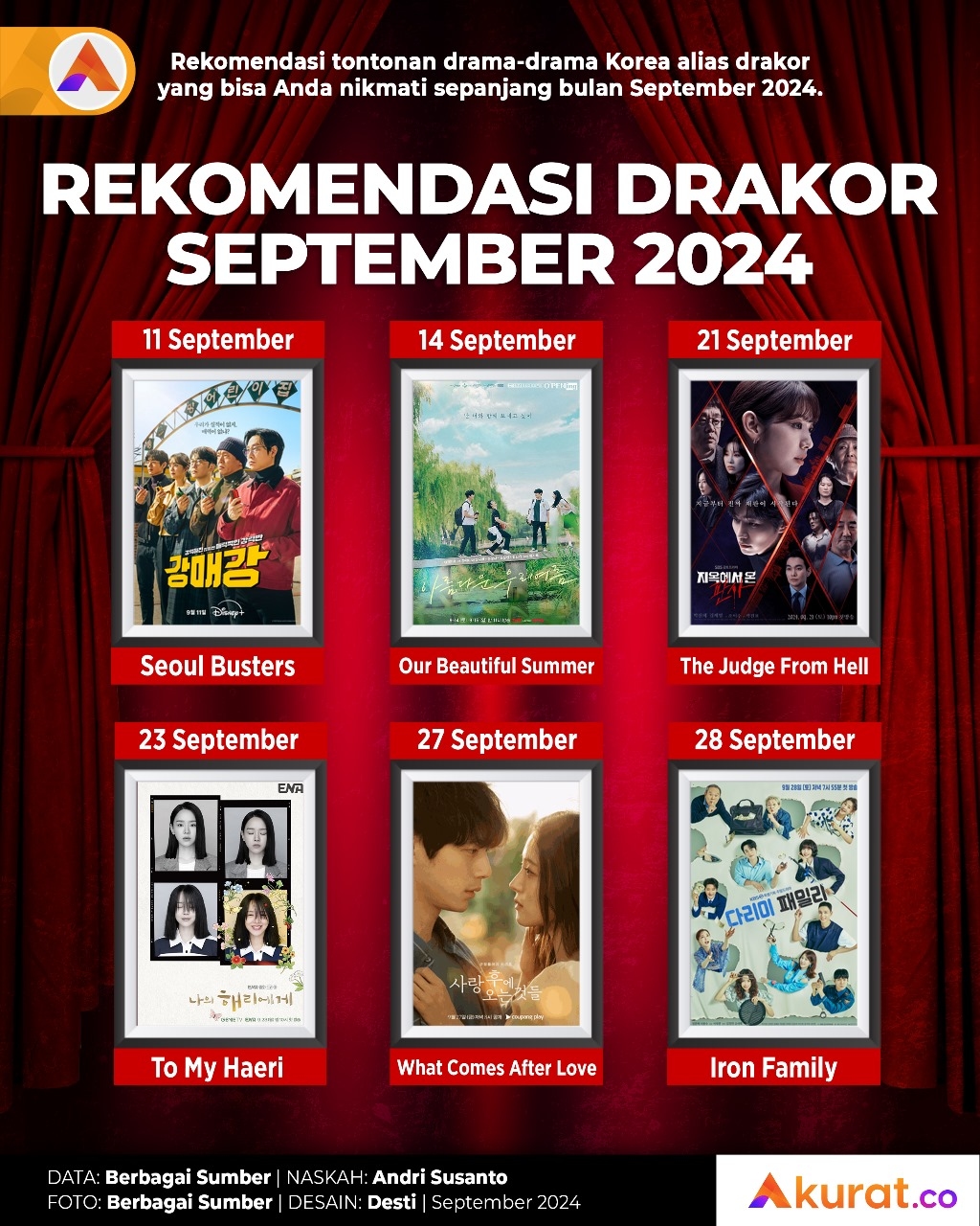 Rekomendasi Drakor September