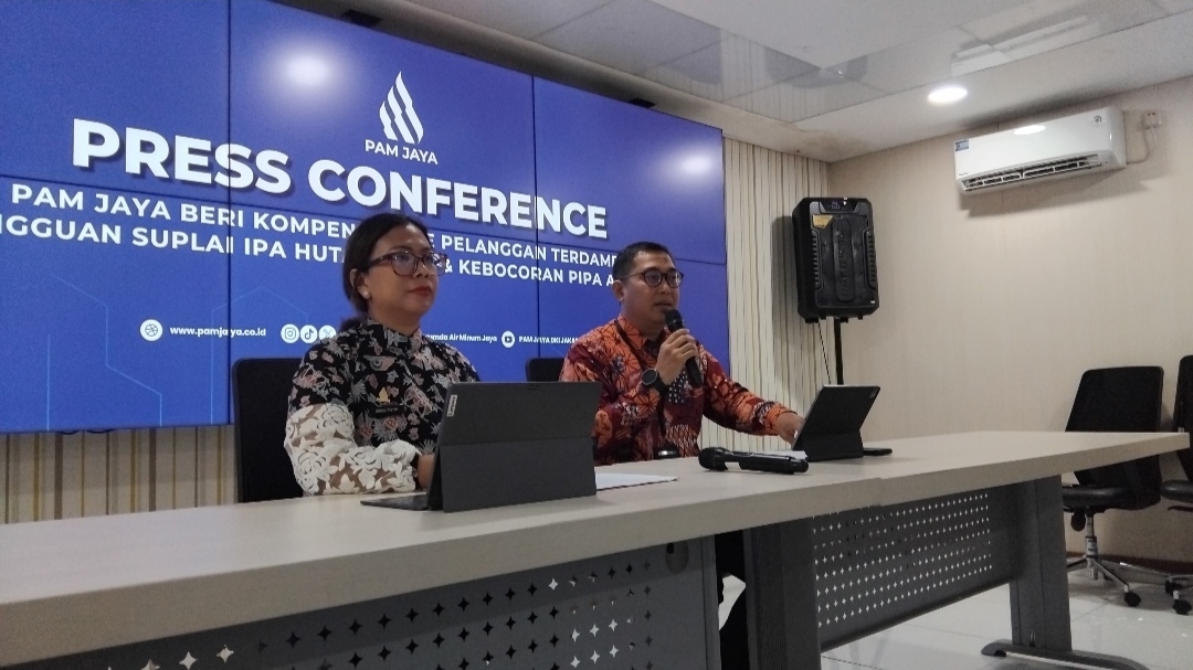 PAM JAYA Beri Kompensasi ke Pelanggan yang Terdampak Gangguan Suplai Air Bersih