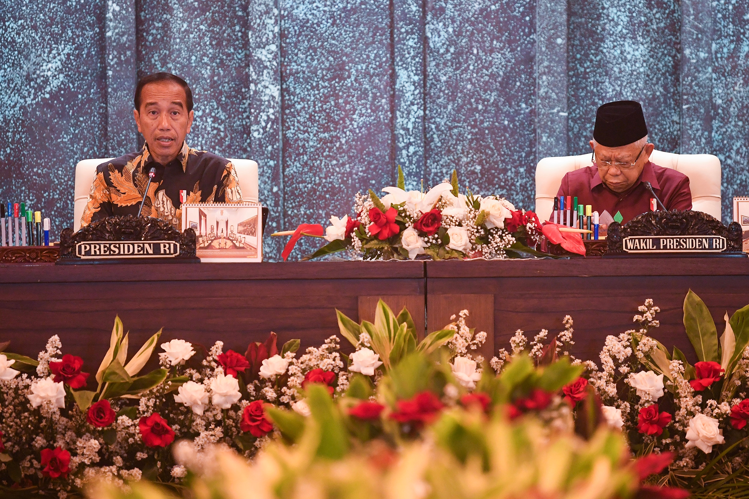 5 Tahun Dampingi Jokowi, Ma'ruf Amin: Berpartner seperti Badminton