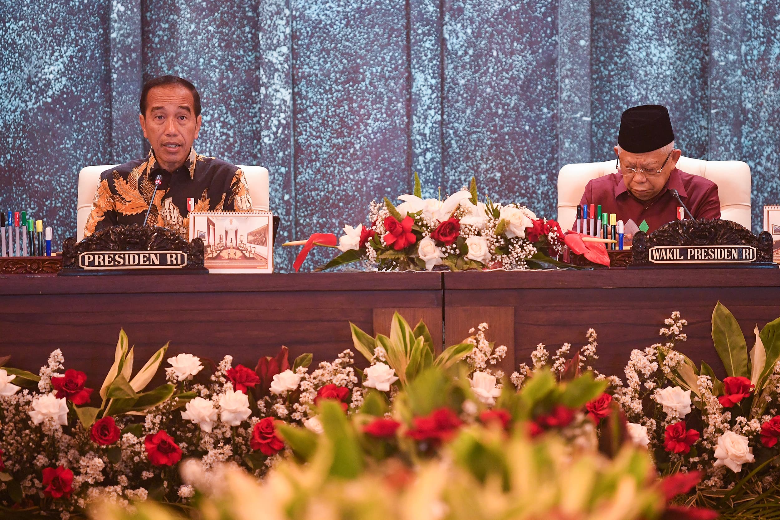 5 Tahun Dampingi Jokowi, Ma'ruf Amin: Berpartner seperti Badminton