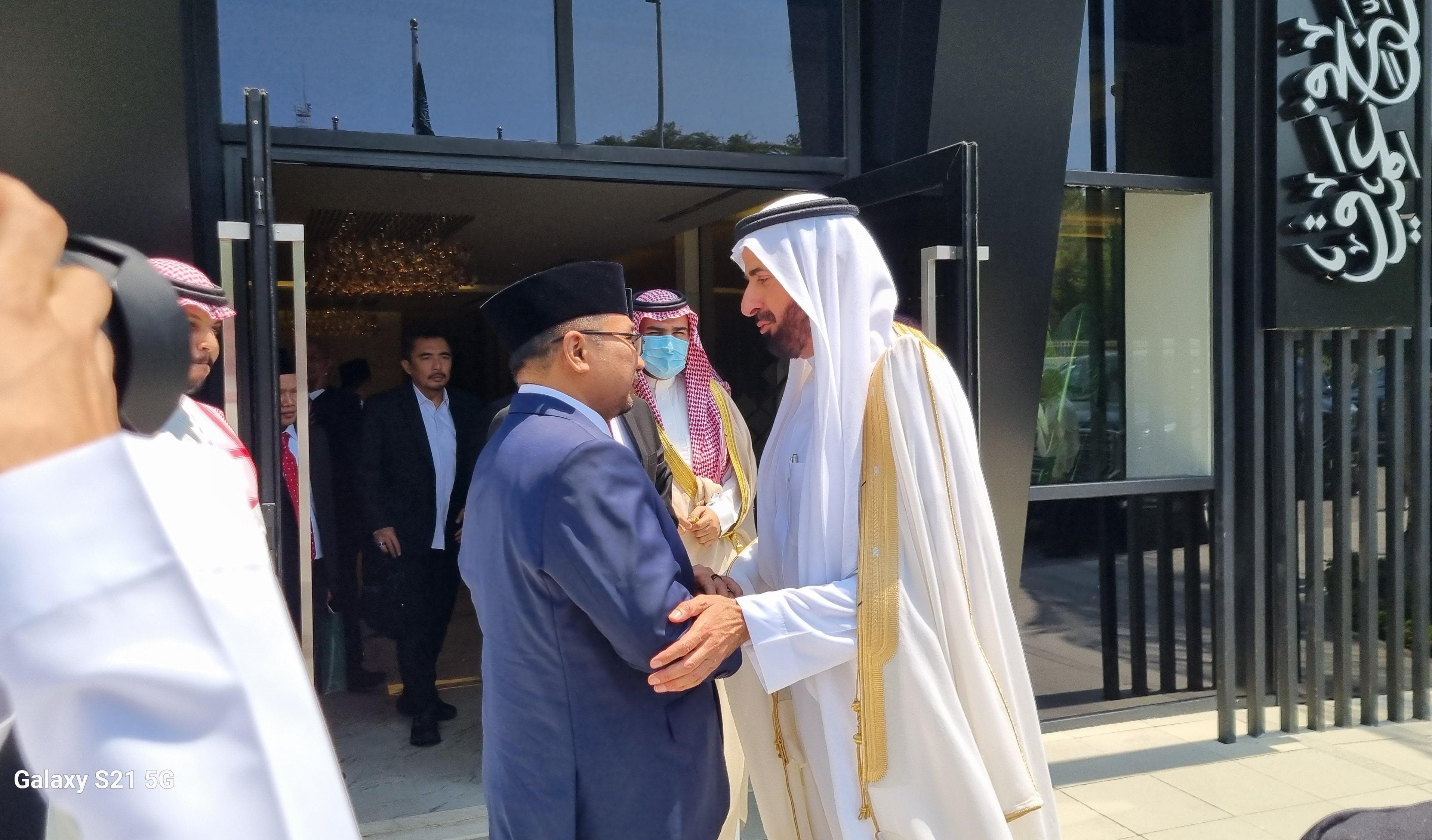 Menag Yaqut Diterima Menhaj Tawfiq, Bahas Persiapan Haji 2025