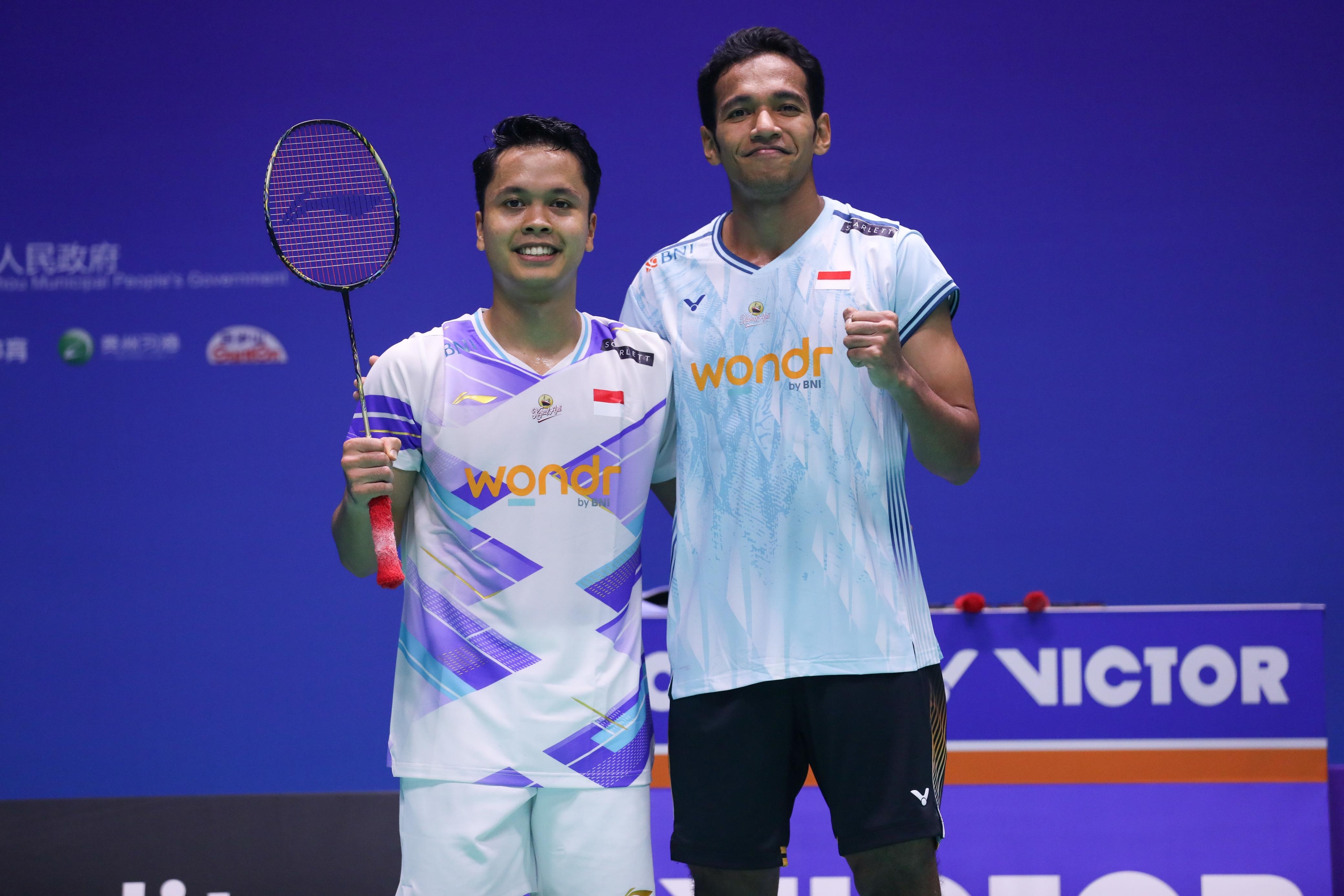 China Terbuka: Bentrok di Putaran Pertama, Anthony Ginting Menangi Perang Saudara atas Chico