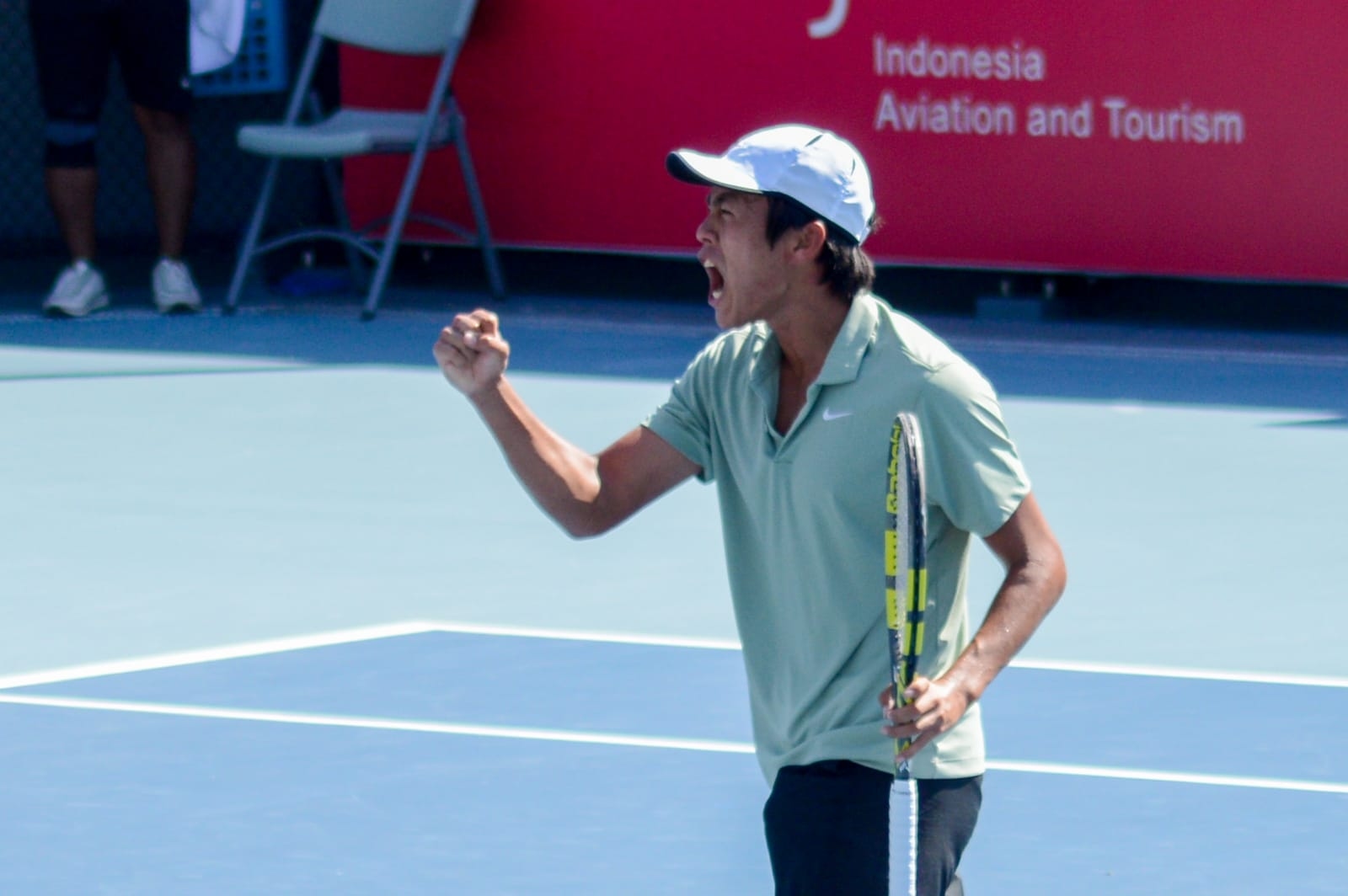 Men's World Tennis Championship: Nathan Barki Susah Payah Singkirkan Unggulan Delapan