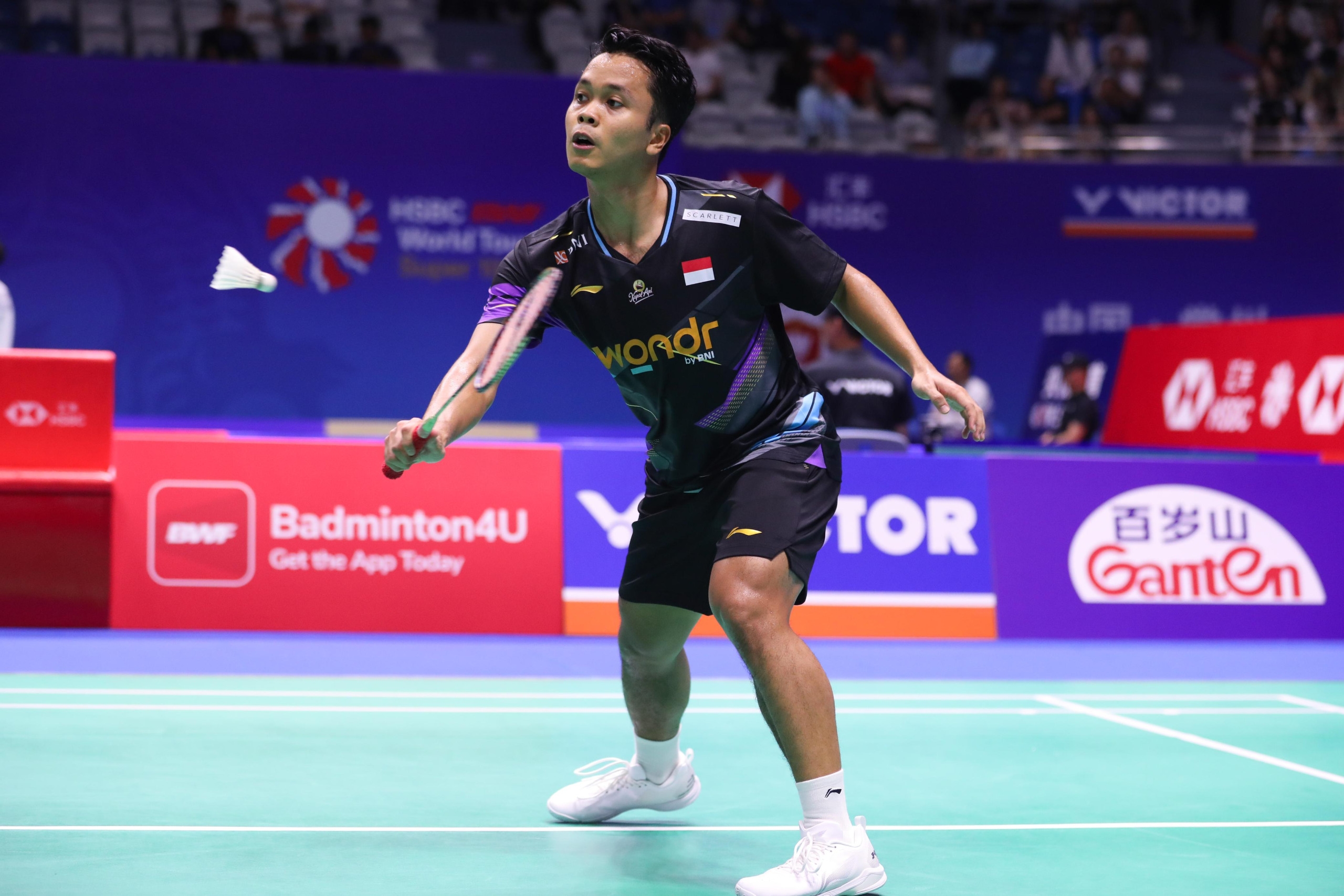 China Terbuka: Anthony Ginting Taklukkan Shi Yu Qi Hanya dalam Waktu Kurang dari 30 Menit