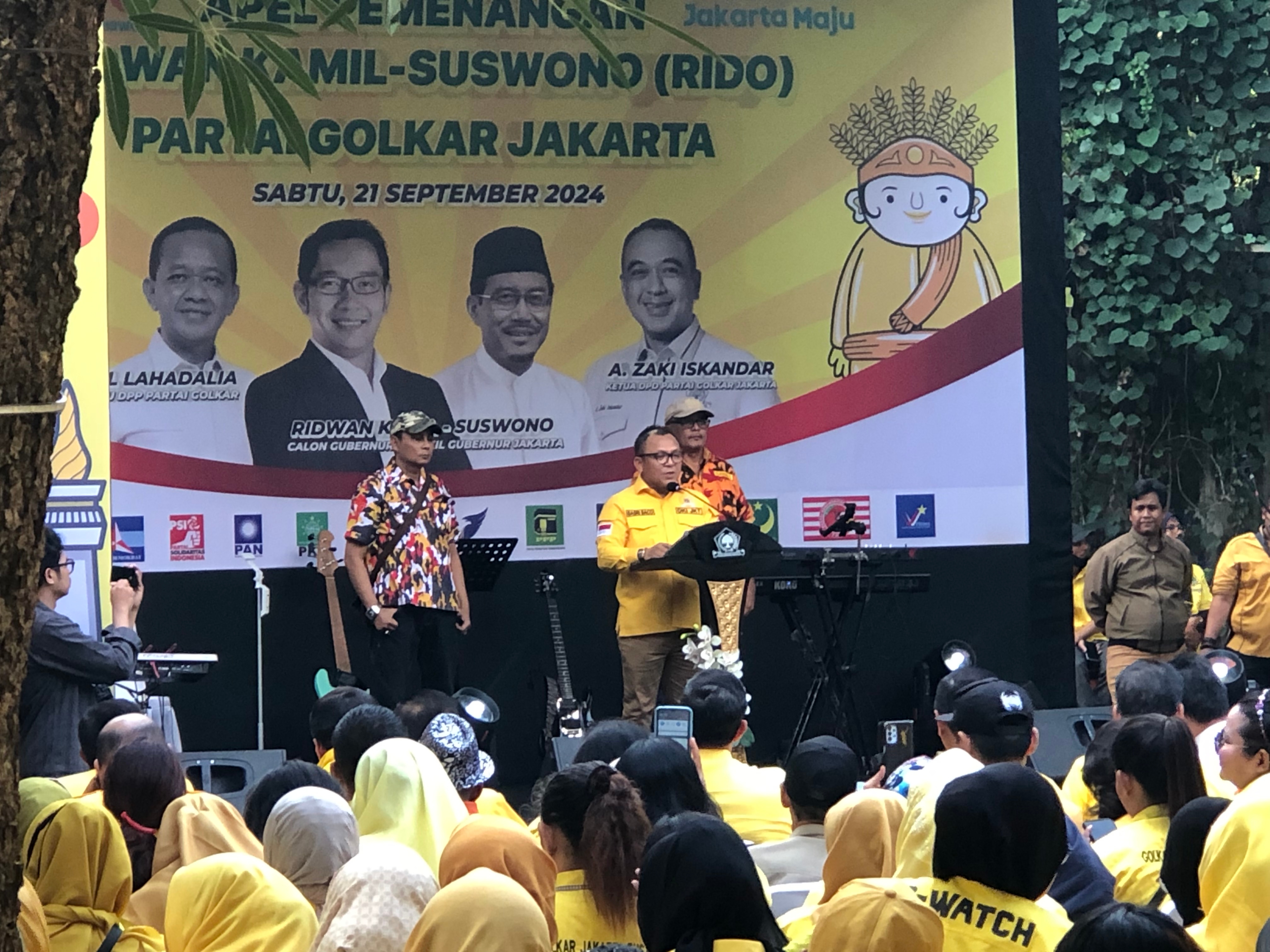 Lewat Ridwan Kamil, Golkar Akan Wujudkan Mimpi Punya Gubernur Jakarta dari Internal