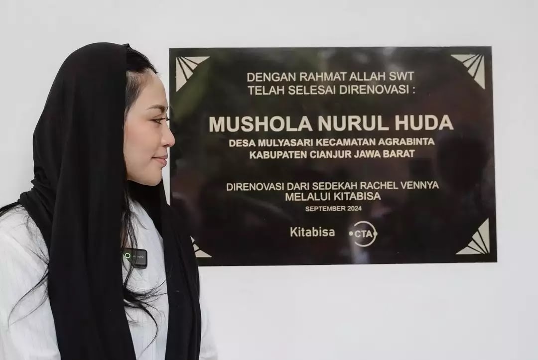 Rachel Vennya Bangun Musholla sebagai Bentuk Syukur Ulang Tahun, Apa Hukumnya menurut Islam?
