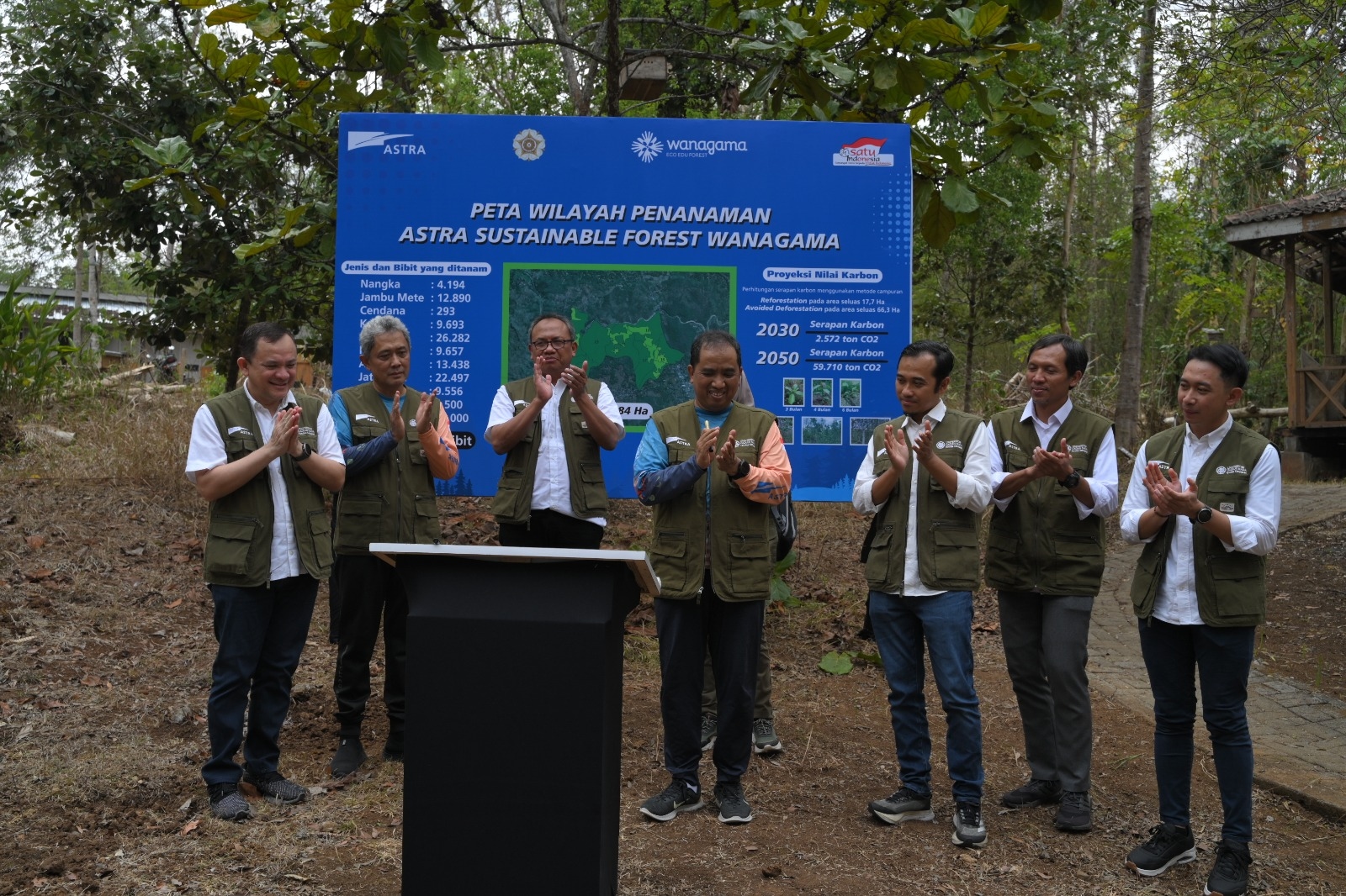 KLHK Dukung Astra dan UGM Lestarikan Hutan Wanagama Gunungkidul