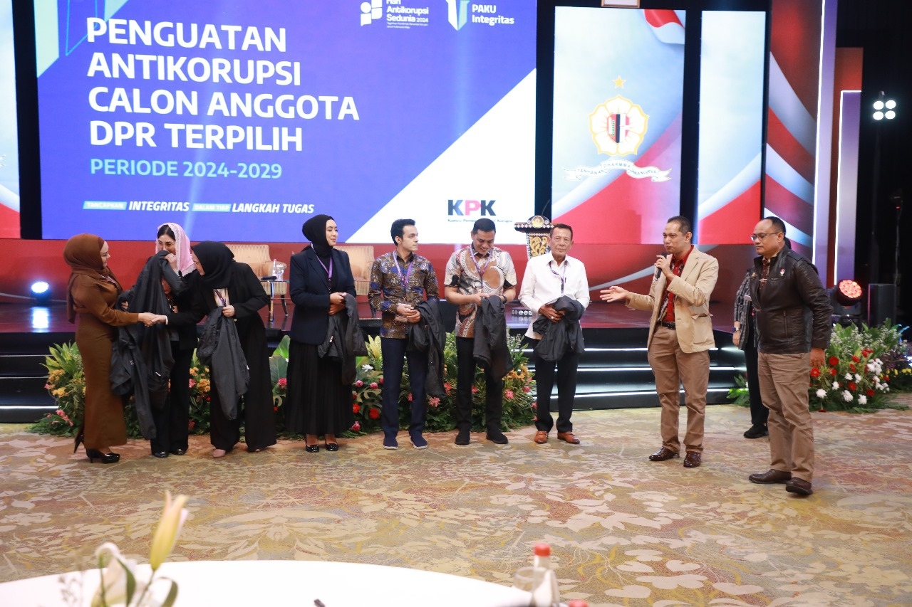 KPK Beri Penguatan Antikorupsi untuk Anggota DPR dan DPD Terpilih