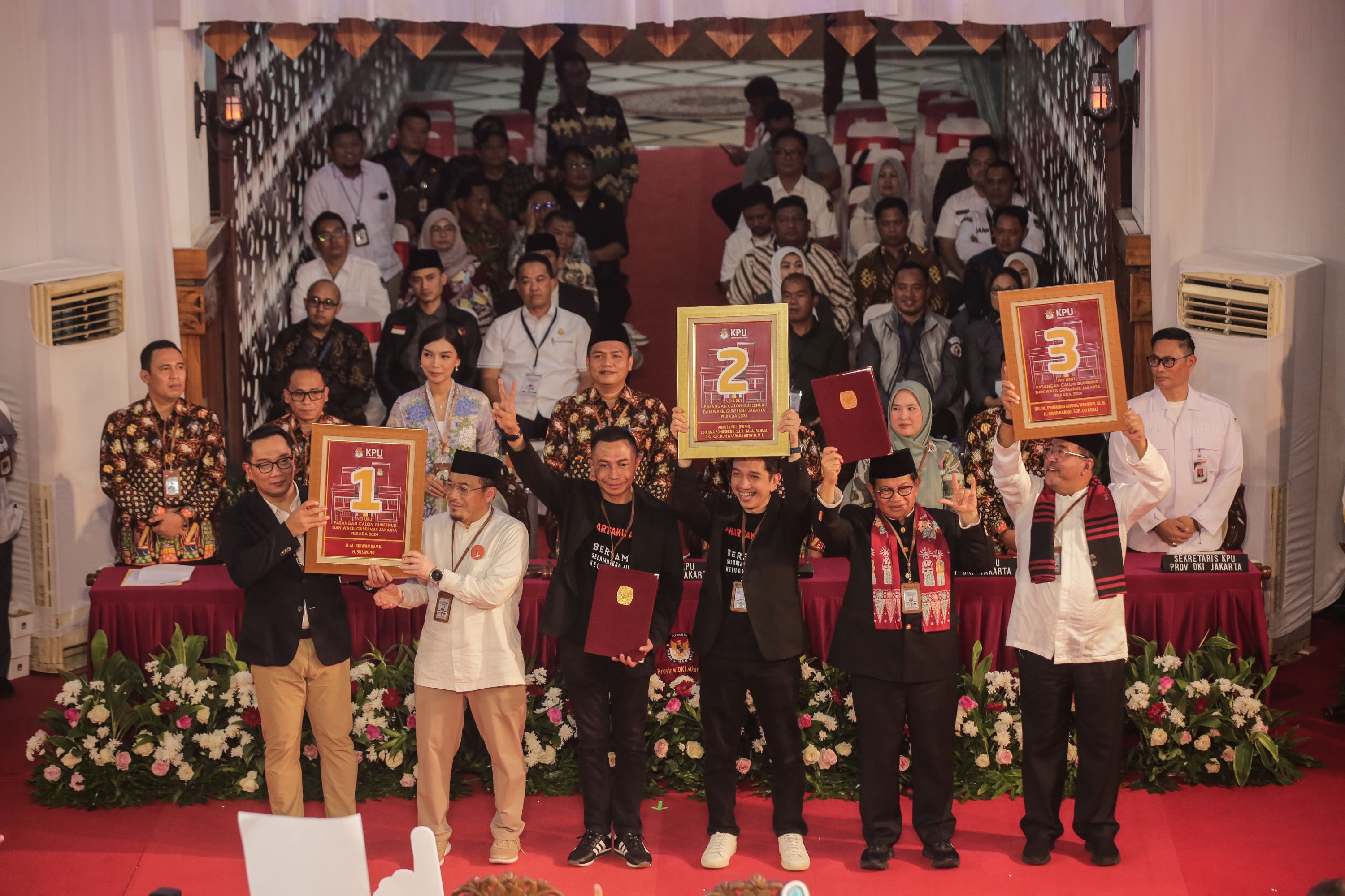 KPU DKI Ungkap Dana Kampanye Awal Pilkada 2024: Dharma-Kun Lapor Cuma Rp5 Juta, RK-Suswono Tertinggi