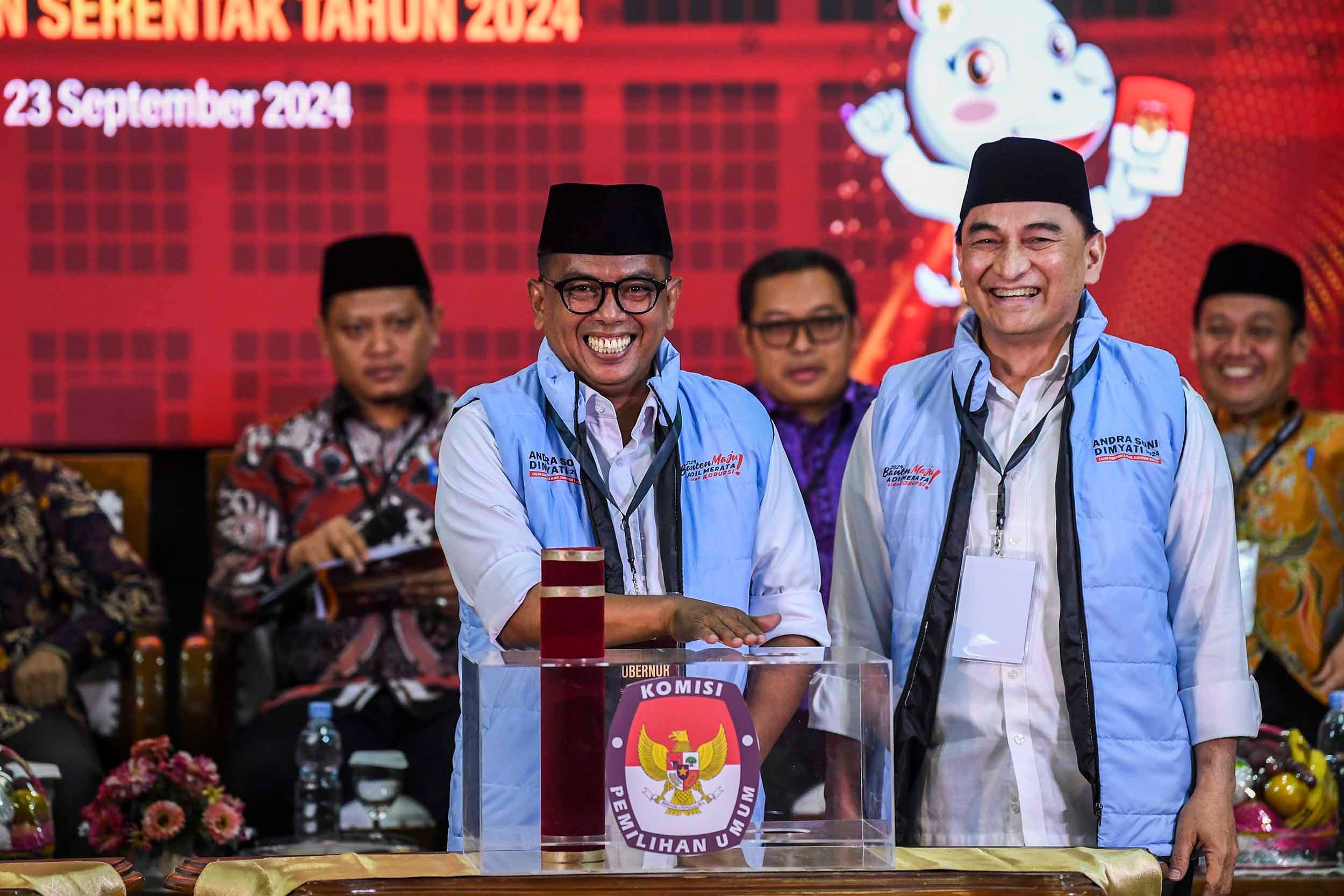Kemenangan Andra Soni-Dimyati di Pilkada Banten 2024 Buah Kerja Politik yang Masif dan Intens