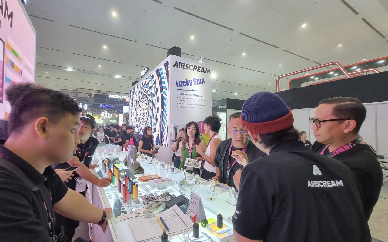 AIRSCREAM Kembali Hadir di Jakarta Vape Fair 2024