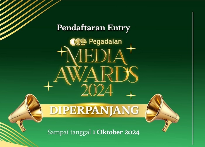 Para Jurnalis Yuk Merapat! Pegadaian Media Awards 2024 Diperpanjang