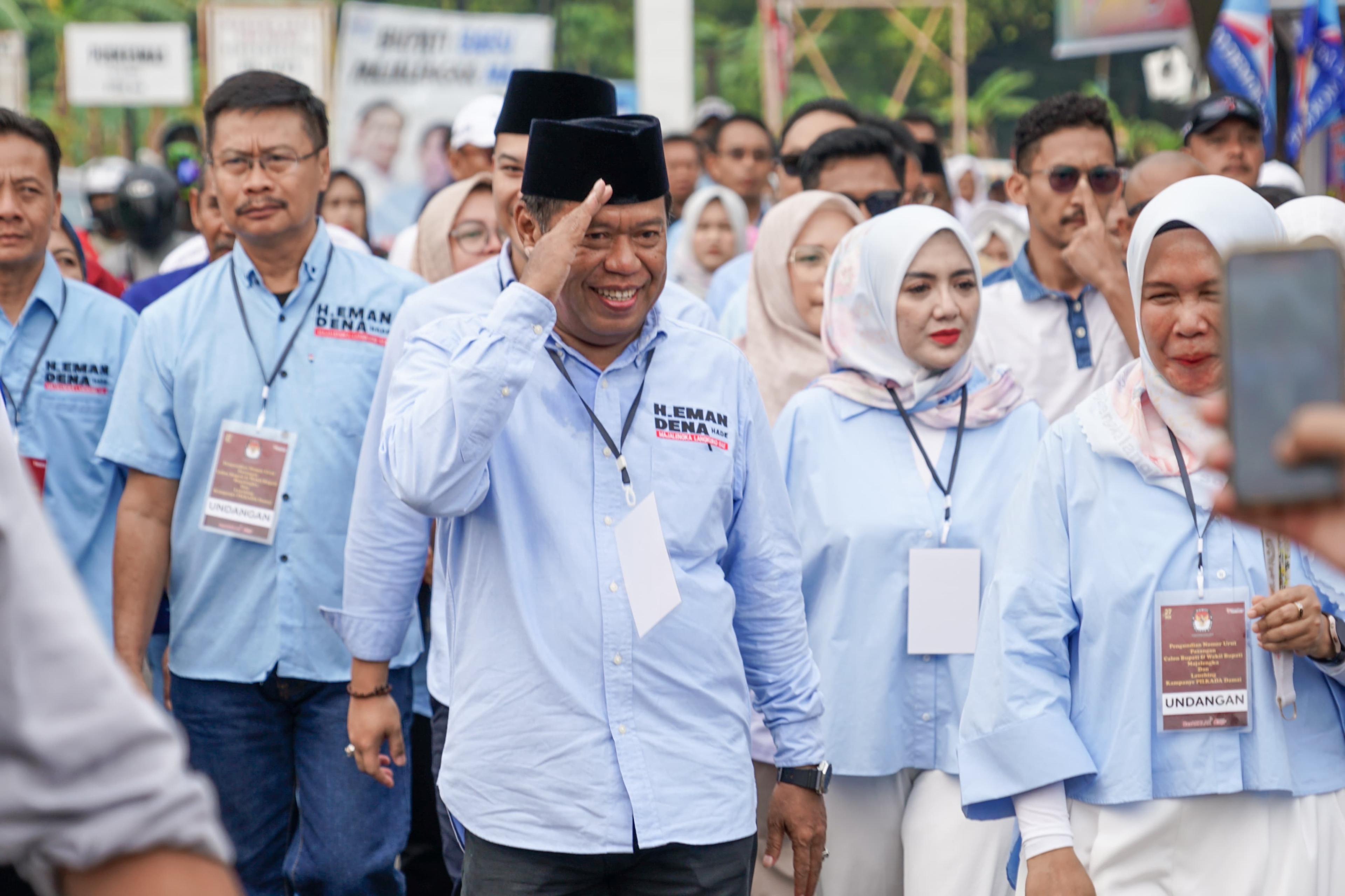 Elektabilitas Eman Suherman Unggul Telak di Pilbup Majalengka, Kalahkan Karna Sobahi