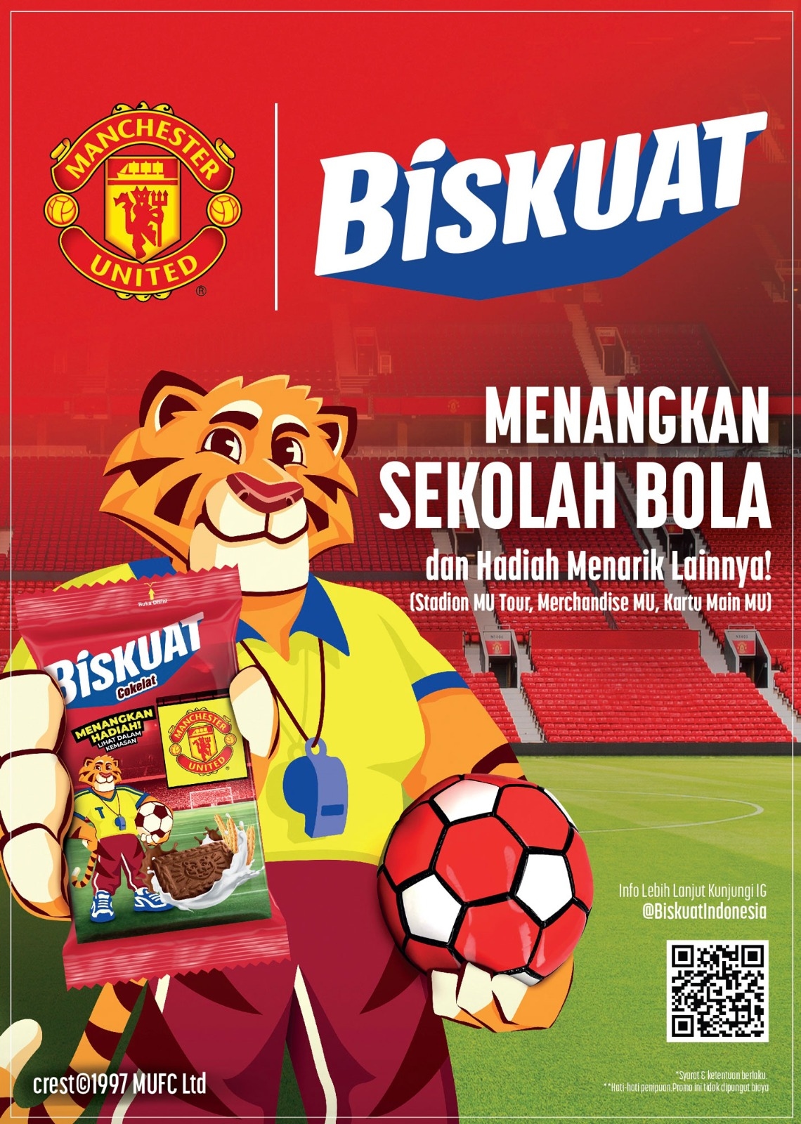 Biskuat Hadirkan Kolaborasi Epik dengan Manchester United