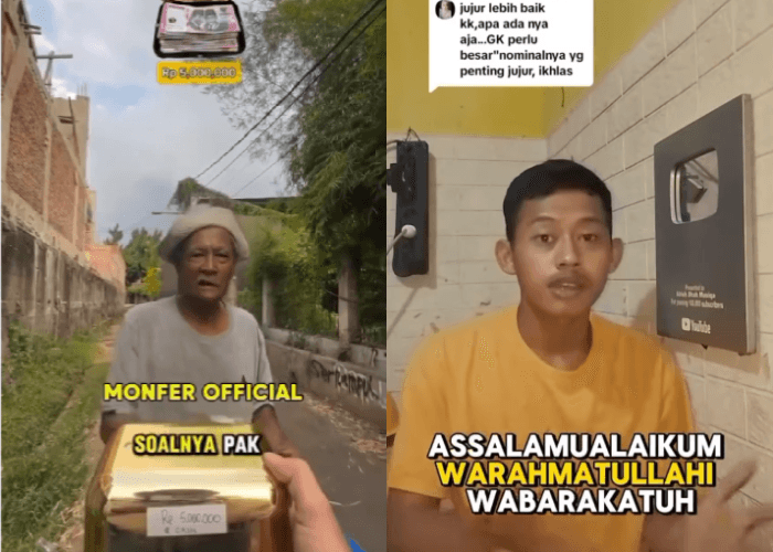 Miris! Konten Kreator TikTok Tipu Kakek: Janji Kasih Rp5 Juta, Nyatanya Hanya Dikasih Rp200 Ribu