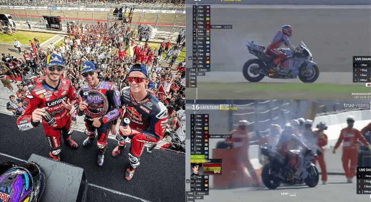 7 Fakta Menarik MotoGP Mandalika 2024, Mesin Motor Marc Marquez Terbakar!