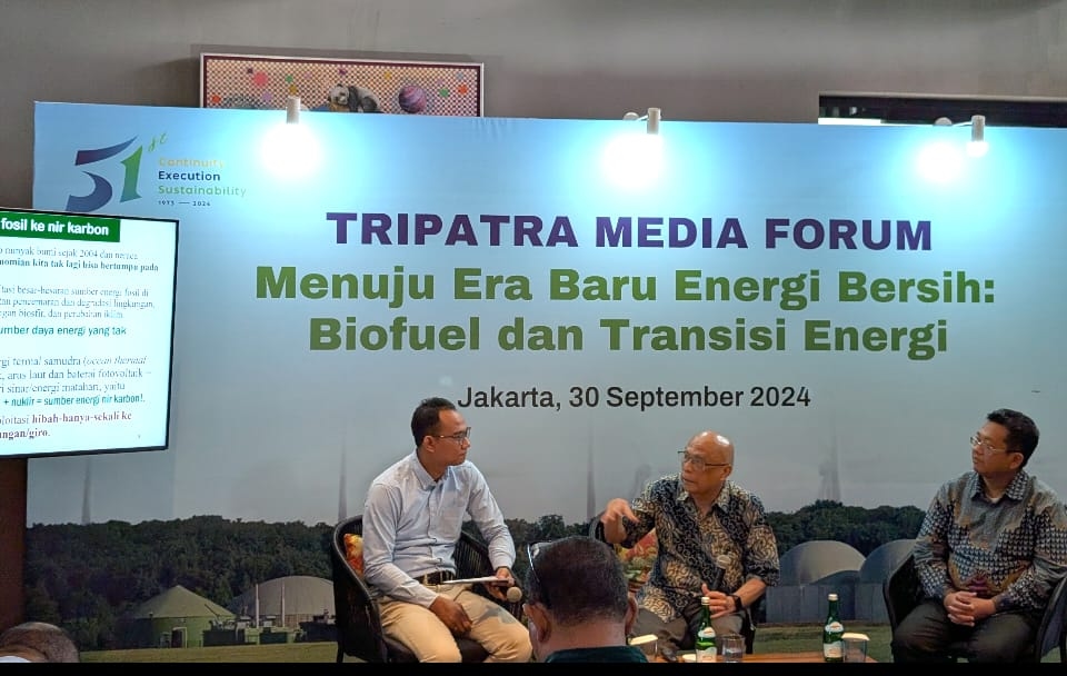 Dukung Transisi Energi, Tripatra Perkuat Pengembangan Ekosistem Biofuel