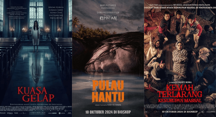 5 Rekomendasi Film Horor Indonesia Oktober 2024, Kisah Teror Mistis Segera Tayang di Bioskop!