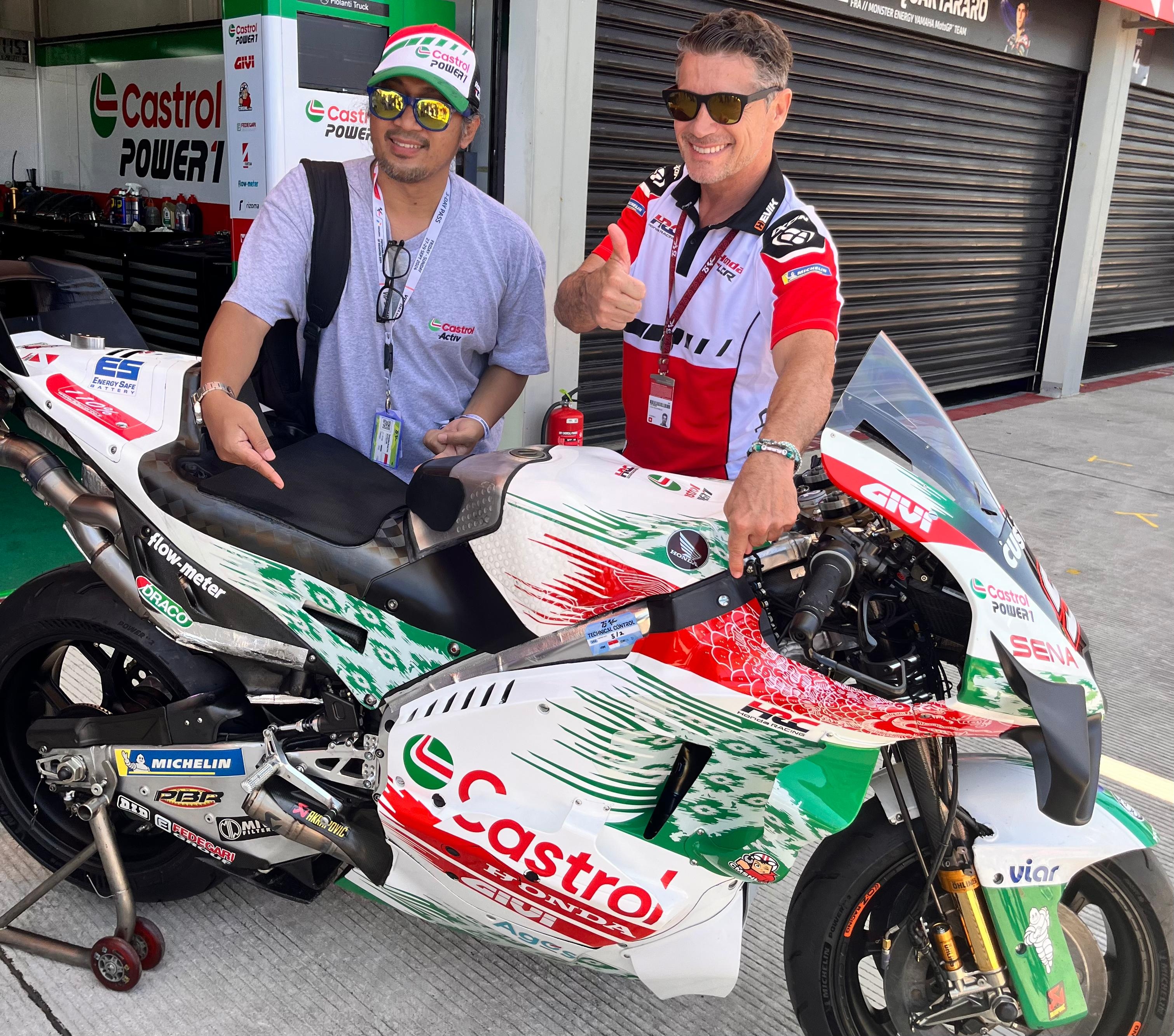 Castrol Honda LCR MotoGP Team Percaya Livery Batara Baruna Bawa Hoki