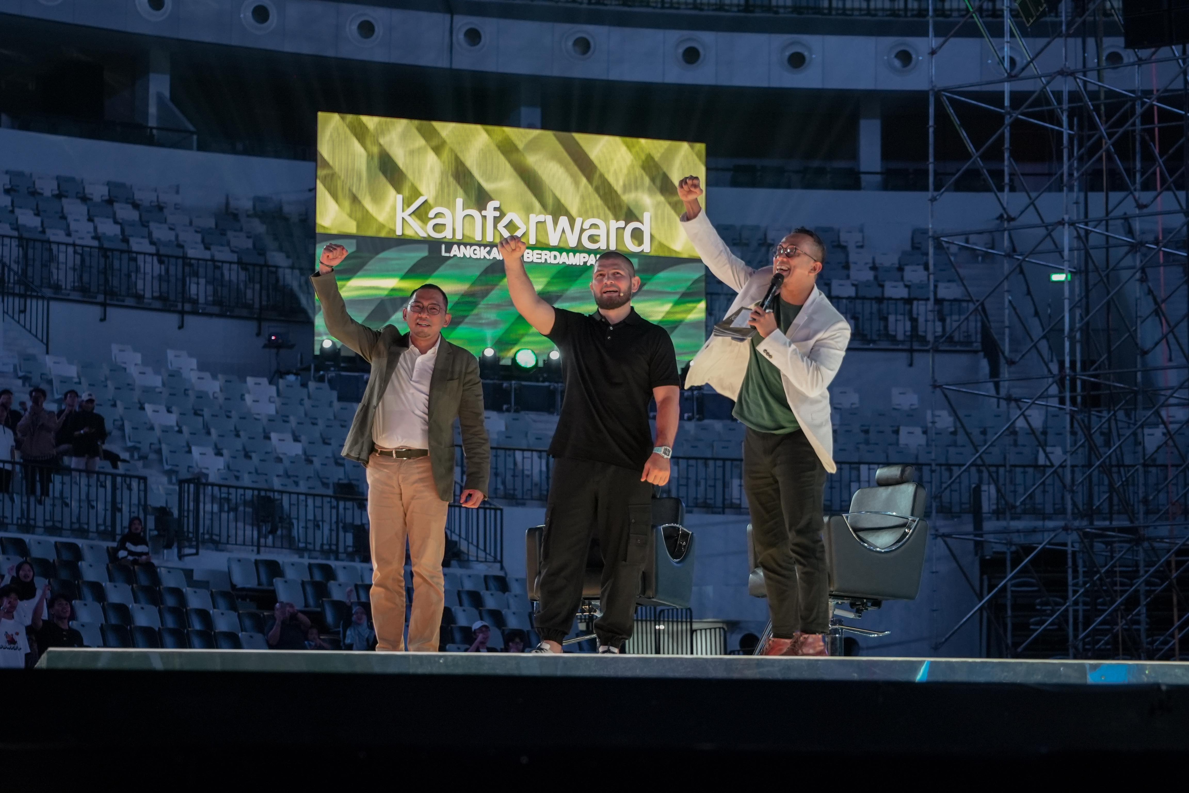 Khabib Nurmagomedov Kunjungi Indonesia, Misi Langkah Berdampak di Kahforward 2024