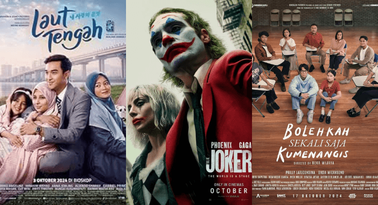 10 Rekomendasi Film Bioskop Oktober 2024, Ada Sekuel Joker Terbaru Tayang di Awal Bulan!