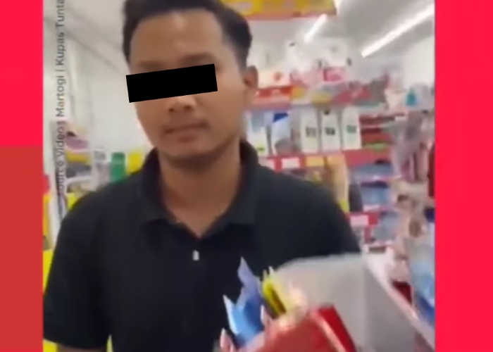 Viral! Seorang Mahasiswa Unila Tunjukkan Alat Kelamin di Kasir Minimarket