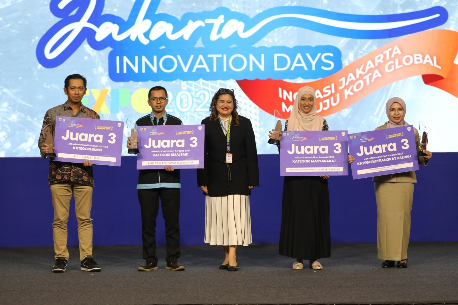 Inovasi Jakarta Tourist Pass, Bank DKI Raih Jakarta Innovation Awards 2024