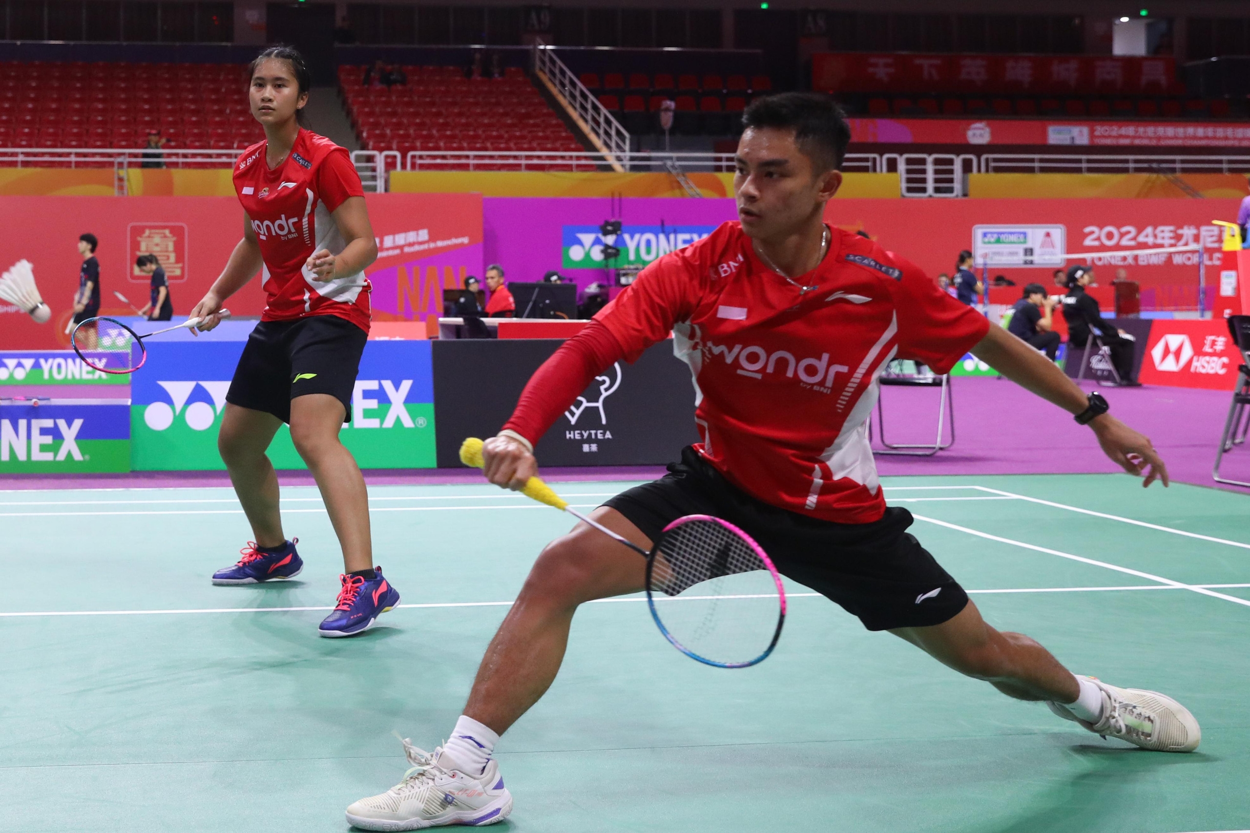 Kejuaraan Dunia Bulutangkis Junior: 3 Wakil Ganda Campuran Indonesia Amankan Tiket 32 Besar