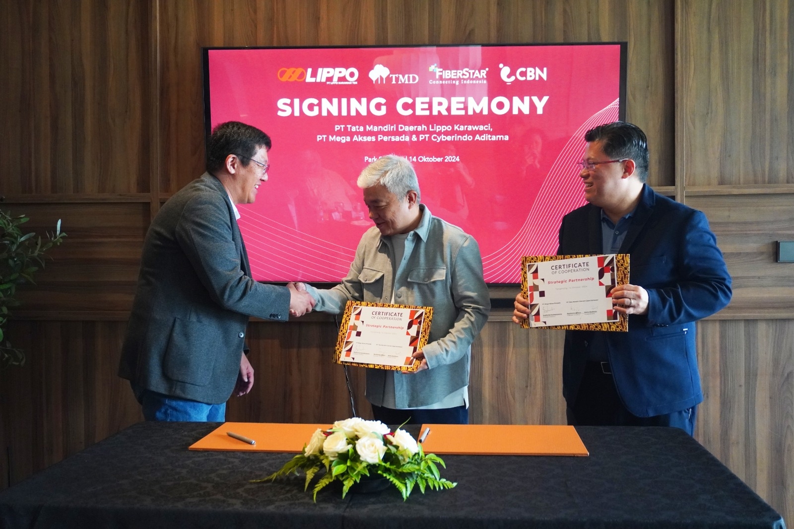 Gandeng FiberStar dan CBN, Lippo Karawaci Hadirkan Koneksi Internet Cepat Berbasis Fiber To The Home (FTTH)