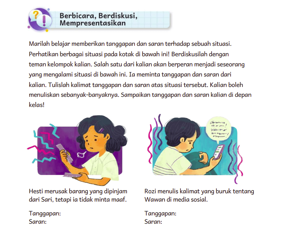 Kunci Jawaban Bahasa Indonesia Kelas 5 Halaman 184 Kurikulum Merdeka Tema Pembelajaran Bergerak Bersama