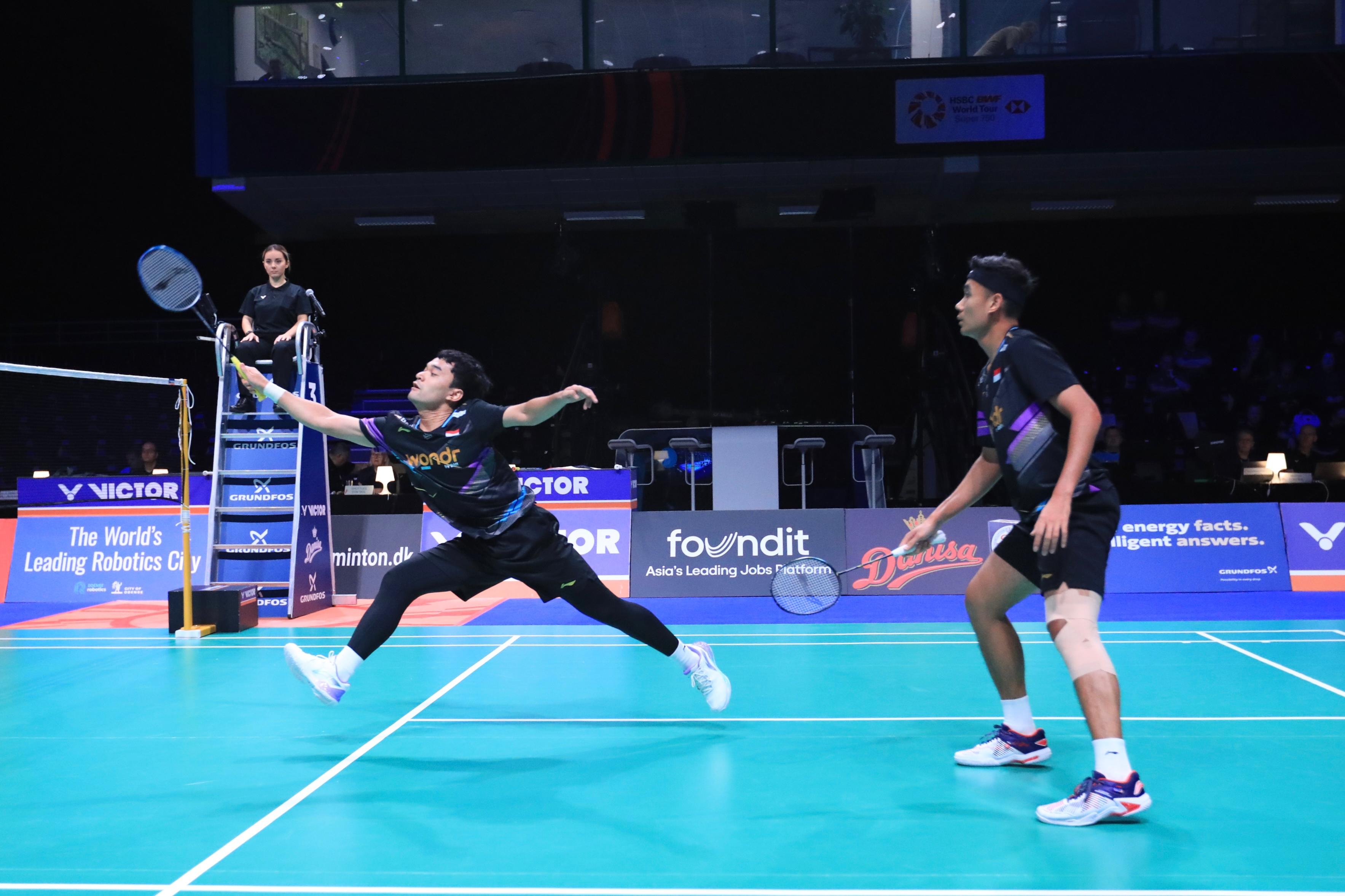 Denmark Terbuka: Menang Tipis Atas Wakil Skotlandia, Leo/Bagas Akui Permainan Lawan Lebih 'Hidup'