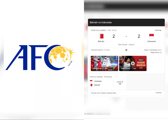 PSSI Gigit Jari, AFC Tolak Protes Soal Hasil Pertandingan Indonesia vs Bahrain, Netizen: Duitnya Kenceng!