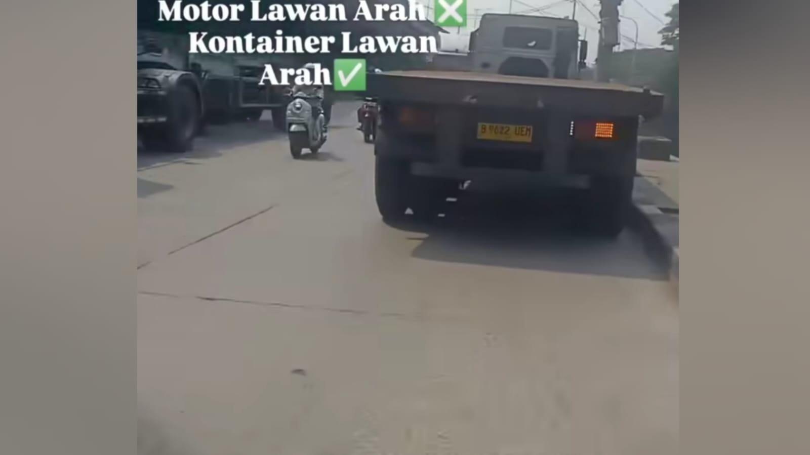 Sopir Truk Kontainer Diamankan Usai Nekat Lawan Arah di Tanjung Priok: Saya Mohon Maaf