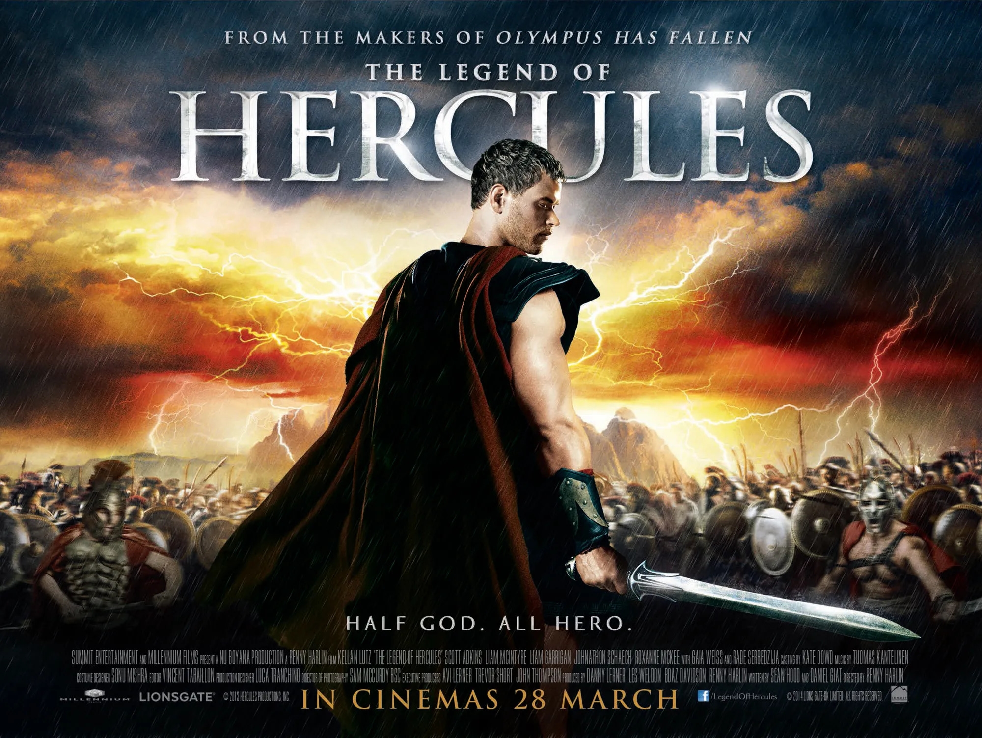 Sinopsis The Legend of Hercules, Perjalanan Kisah Pahlawan Yunani dan Cinta Terlarangnya