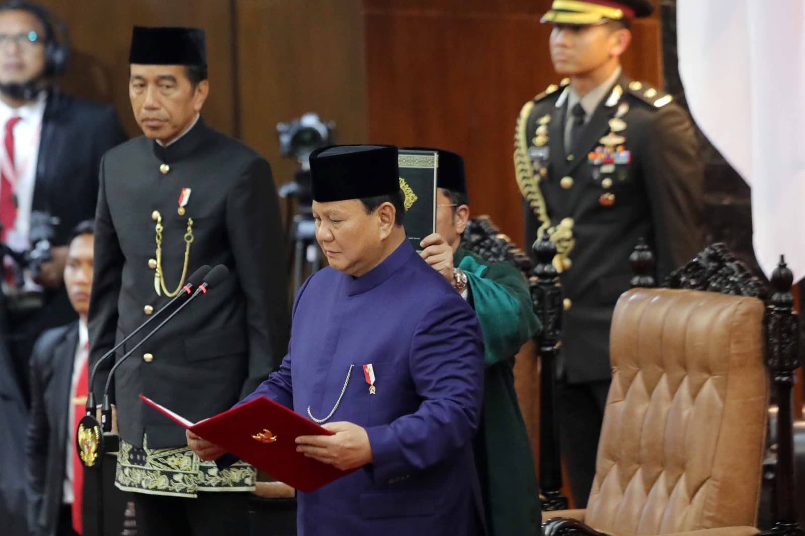 Sah, Prabowo-Gibran Dilantik Jadi Presiden dan Wakil Presiden RI 2024-2029