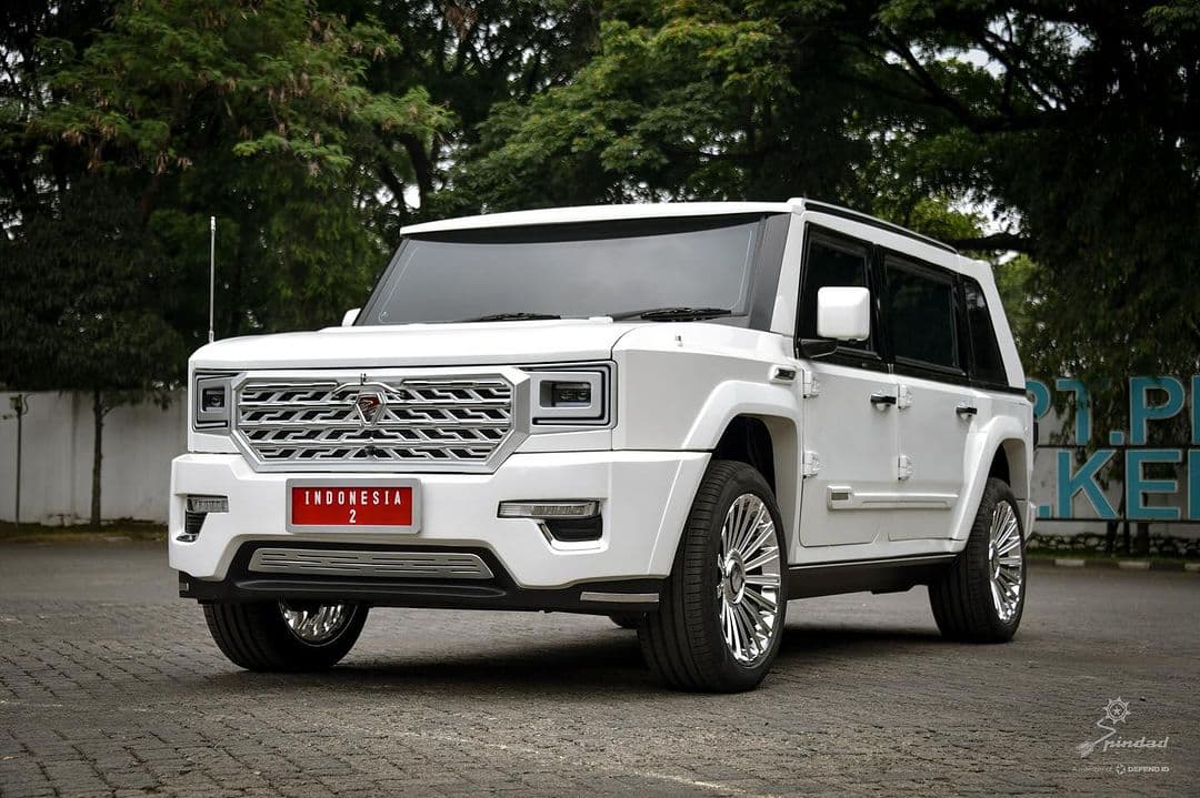 Ditunggangi Presiden Prabowo, MV3 Garuda Limousine Buatan Pindad Punya Kaca Anti Peluru