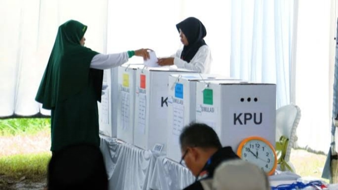 Simulasi Pemungutan dan Penghitungan Suara Pilkada, KPU DKI Evaluasi Antrean Pemilih di TPS