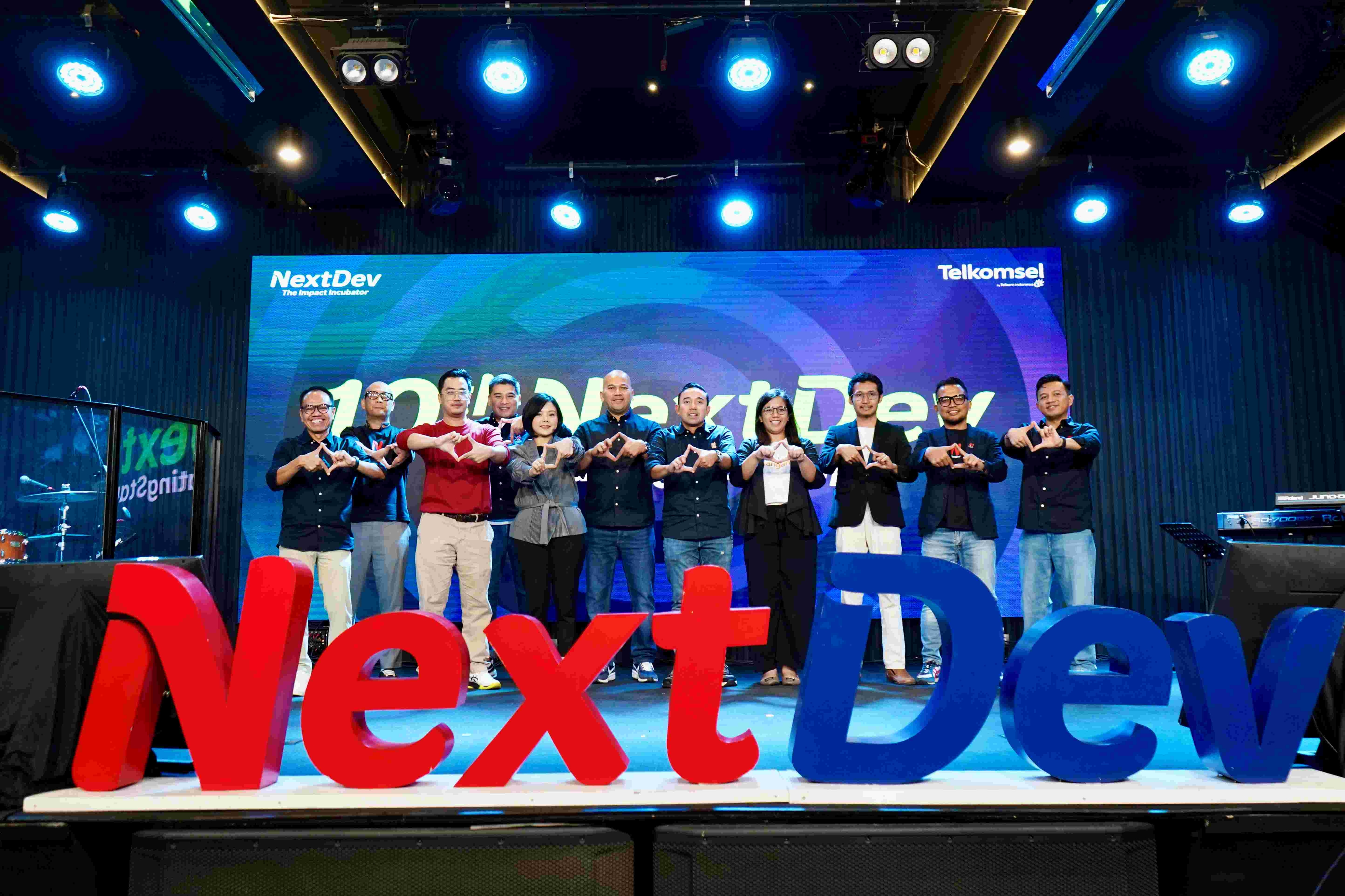Dukung Transformasi Digital Indonesia, Telkomsel Gelar Program Inkubasi Startup NextDev ke-10
