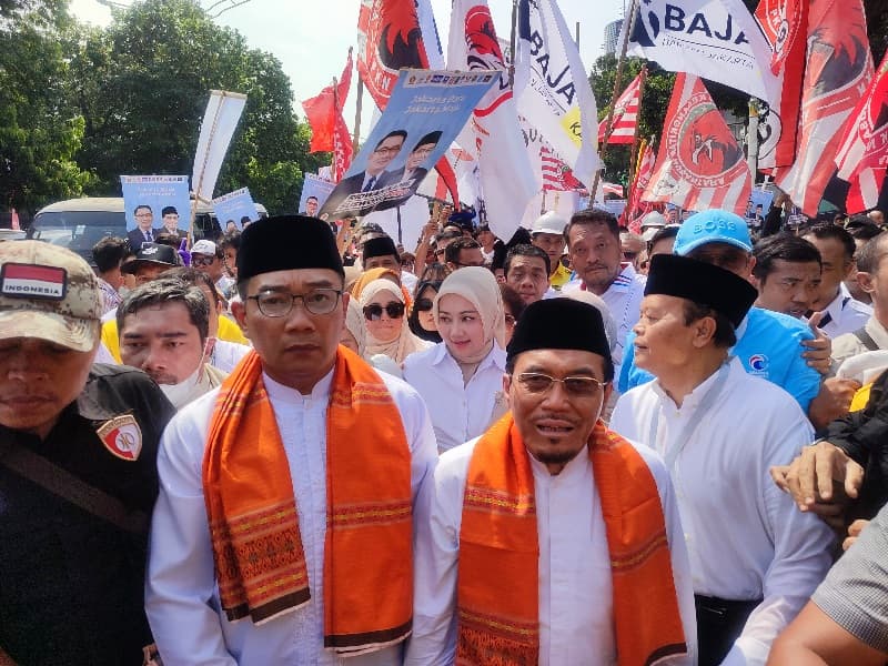 Dapat Dukungan Ratusan Pendeta Partai Damai Kasih Bangsa, Ridwan Kamil-Suswono Komitmen Jaga Keberagaman Umat di Jakarta