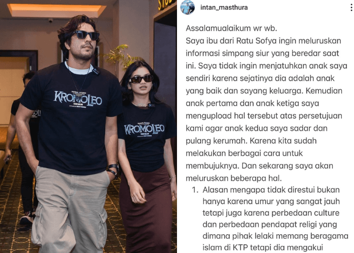 Bukan Hanya Perbedaan Usia, Ini Alasan Ibu Ratu Sofya Tak Restui Hubungan Putrinya dengan Cornelio Sunny!