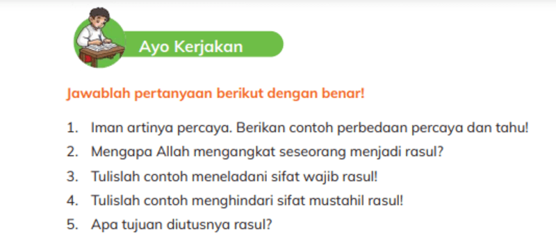 Kunci Jawaban PAI Kelas 4 Halaman 127 Kurikulum Merdeka: Menyelami Makna Iman dalam Kehidupan Sehari-hari