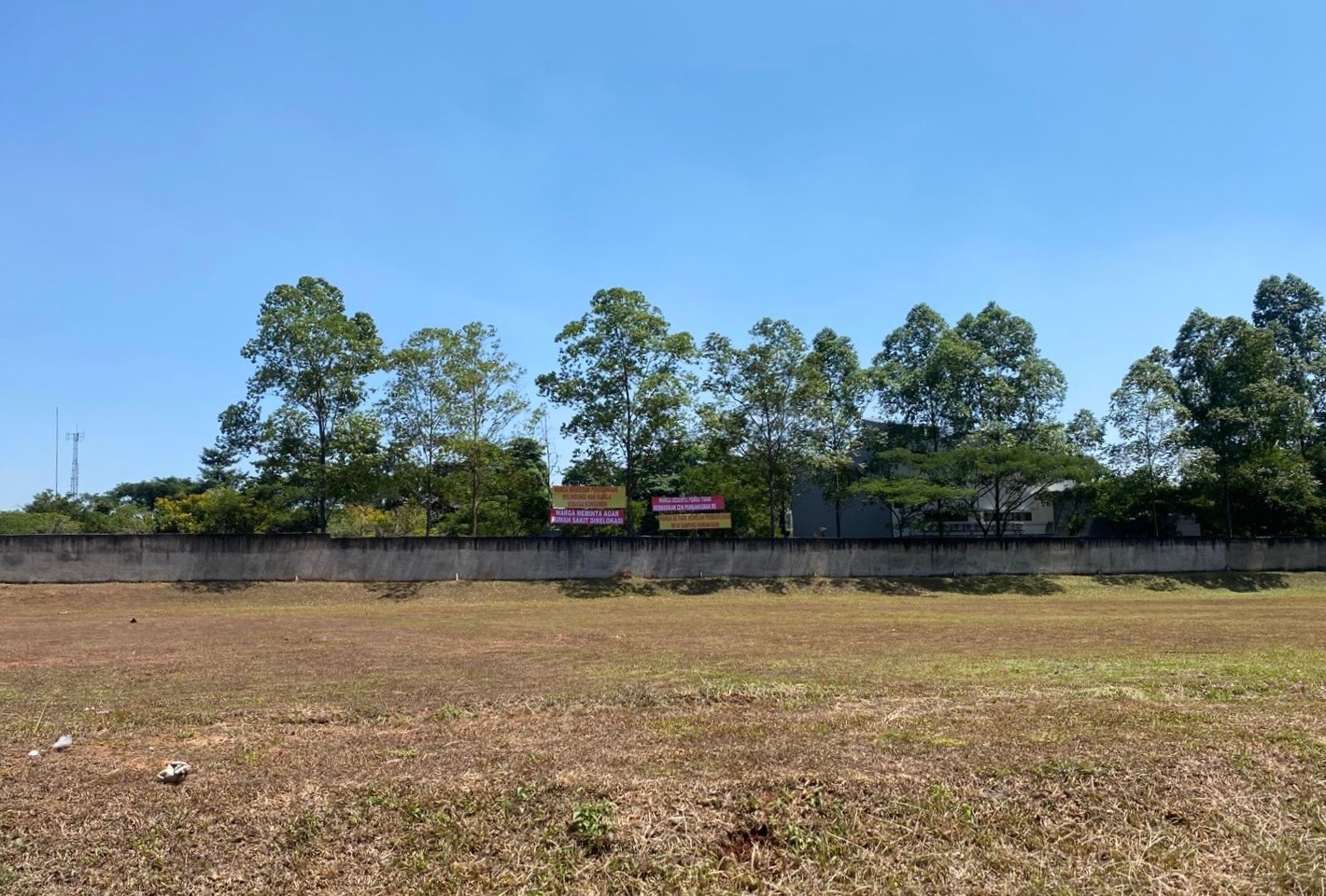 Warga De Park Tangerang Minta Relokasi Pembangunan Rumah Sakit di Dekat Permukiman