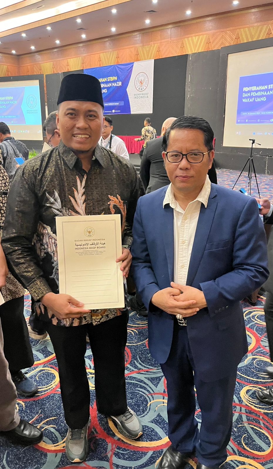 DQM Peduli Resmi Menjadi Nazhir Wakaf Uang Terdaftar dari BWI