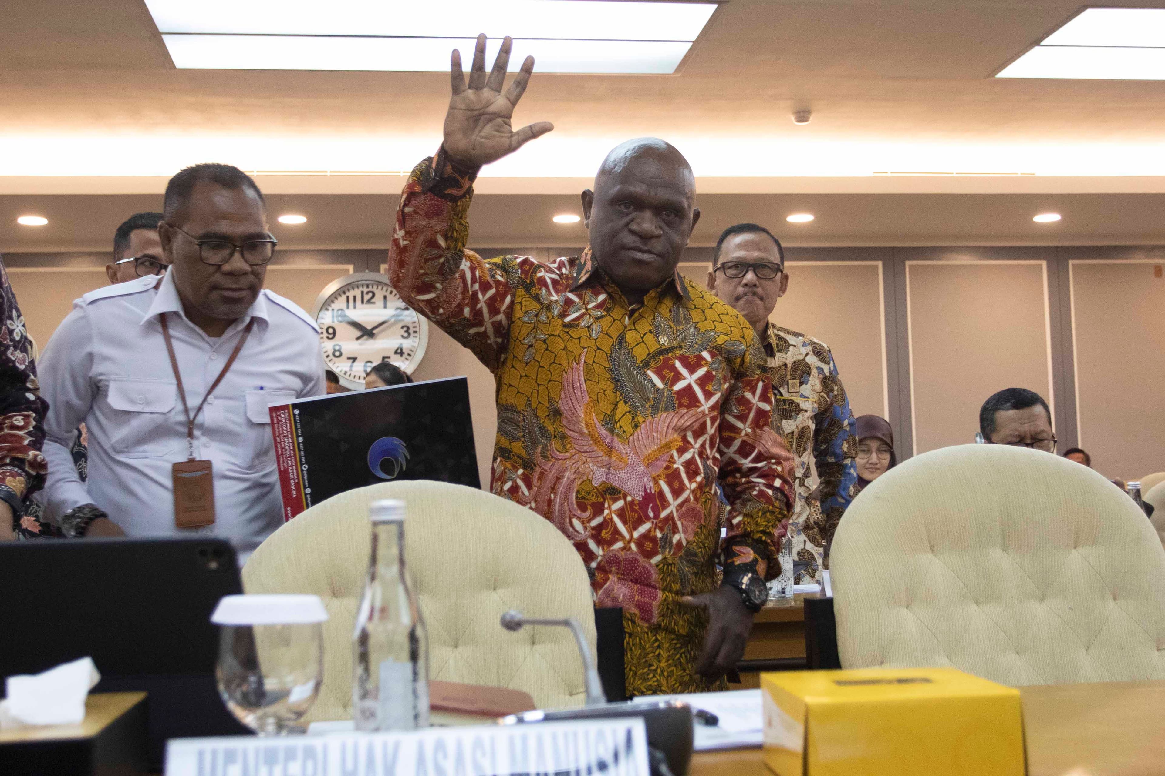 Menteri HAM Natalius Pigai Punya 200 Program, Butuh Biaya Rp8 Triliun per Program