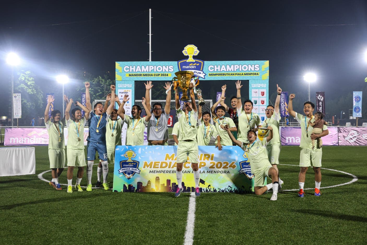 SCTV Kembali Juara Mandiri Media Cup 2024, PSSI Berharap jadi Liga