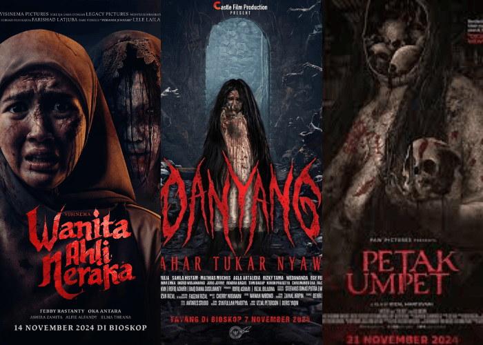 5 Rekomendasi Film Horor Indonesia November 2024, Tampilkan Kisah yang Mengerikan Segera Tayang di Bioskop!