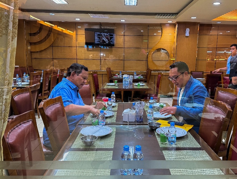 Makan Malam Bareng Prabowo, Ridwan Kamil Bahas IKN hingga Hal-hal Pribadi