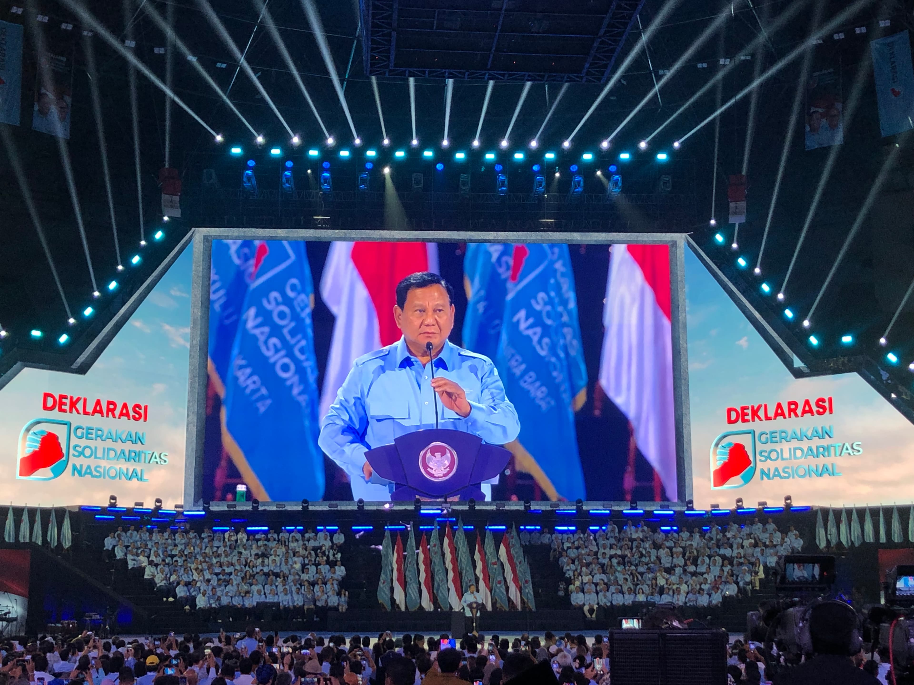 Gerakan Solidaritas Nasional Resmi Berdiri, Prabowo Jadi Ketua Dewan Pembina