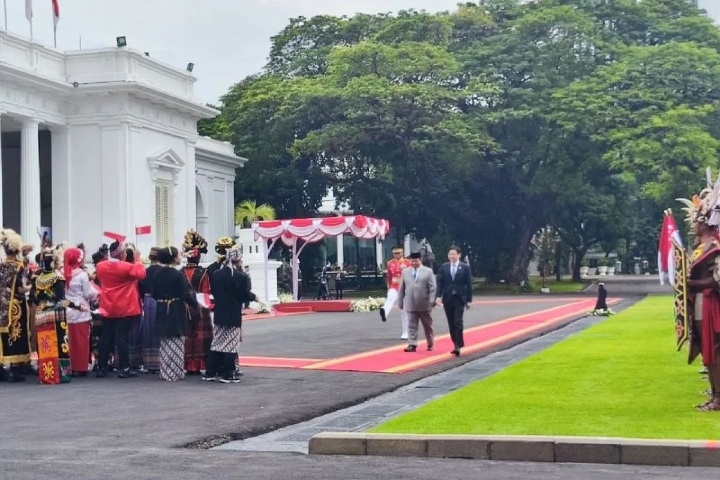 Presiden Prabowo Terima Kunjungan Kenegaraan Perdana Menteri Singapura