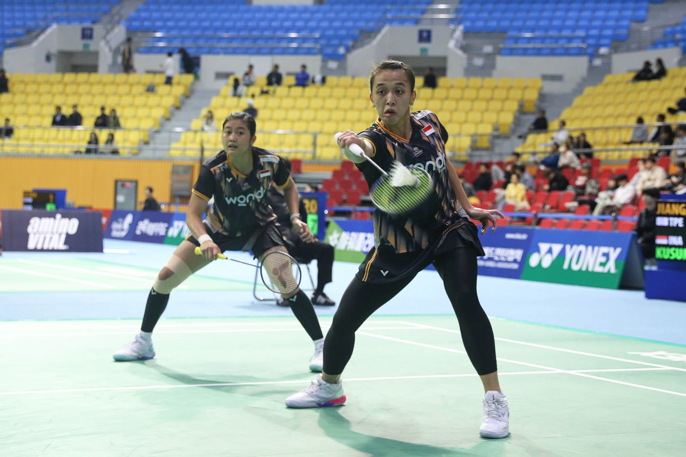 Korea Masters: Menang Telak atas Wakil Taipei, Ana/Tiwi Tanpa Hambatan ke Perempat Final